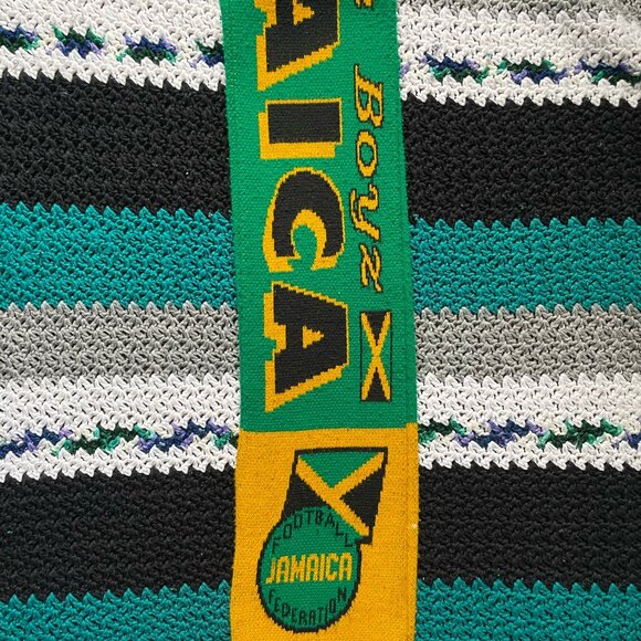 Jamaica Football/Soccer Scarf - Picture 2 of 2